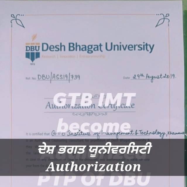 Our Affiliation Certificate